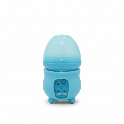 Premium Imported Quality Baby Feeding Bottle – 120ml | Cute Bunny Design | Soft Silicone Nipple | BPA Free