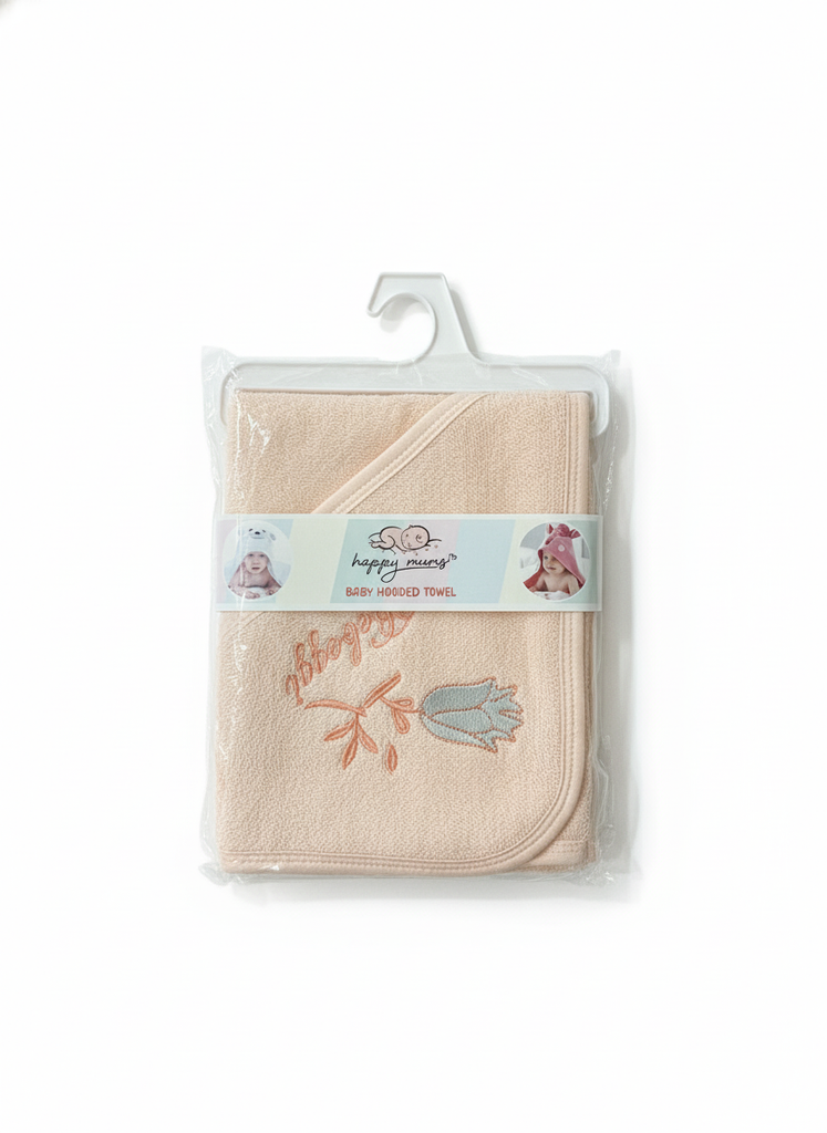 Embroidered Baby Hooded Towel Ultra-Soft Hooded, Baby Bath Towel with Embroidery, Premium Absorbent Baby Hooded Bath Wrap, Ultra-Soft Embroidered Baby Hooded Towel, Premium and imported quality