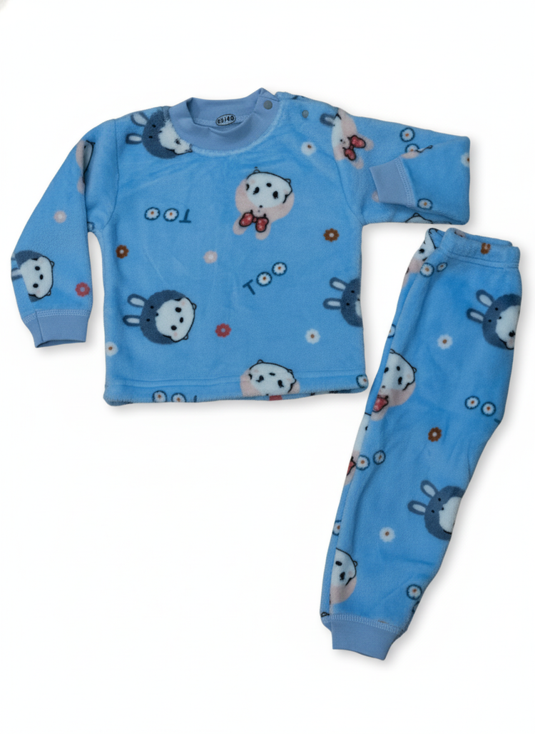 Cute & Playful:  Cozy Bunny Snuggle Set - Sky Blue  Dreamy Bunny Cloud Fleece Pajamas  Little Bunny's Favorite Lounge Set  The "Too Cute" Bunny Sleep Set