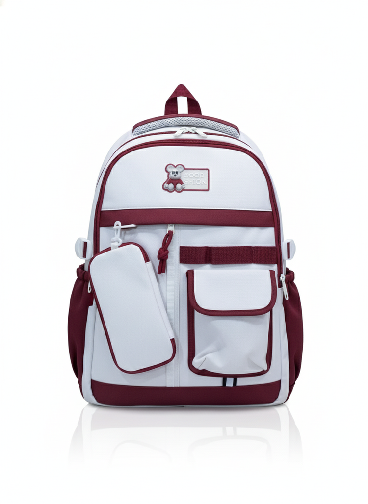 Insulated Two-Tone Diaper Backpack with Multi-Pockets for travel,  Premium and Imported quality