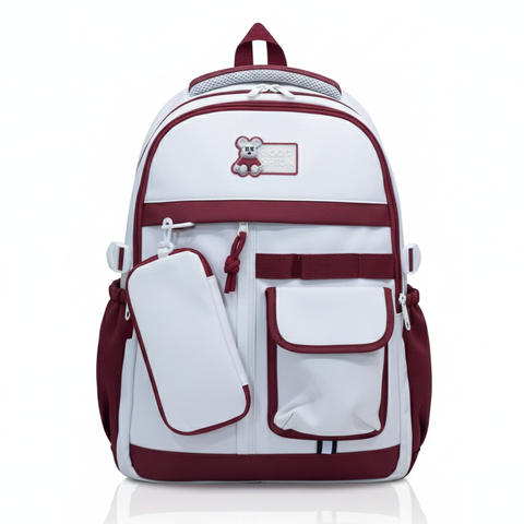 Insulated Two-Tone Diaper Backpack with Multi-Pockets for travel,  Premium and Imported quality