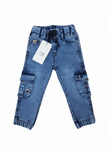 Premium Imported Kids Denim Pant – Soft & Stretchable (Blue)