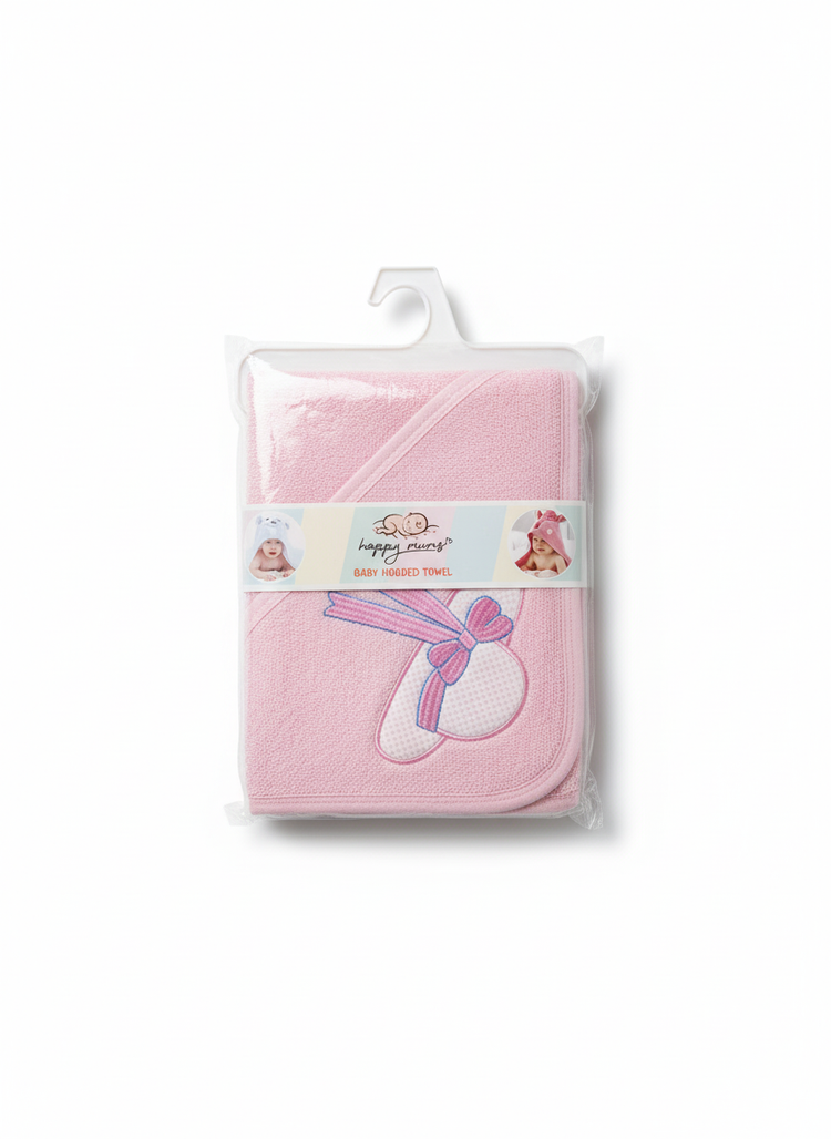 Embroidered Baby Hooded Towel Ultra-Soft Hooded, Baby Bath Towel with Embroidery, Premium Absorbent Baby Hooded Bath Wrap, Ultra-Soft Embroidered Baby Hooded Towel, Premium and imported quality