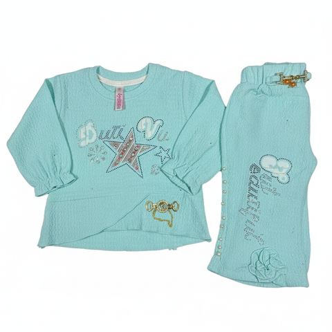 Textured Glam Set for Girls , 