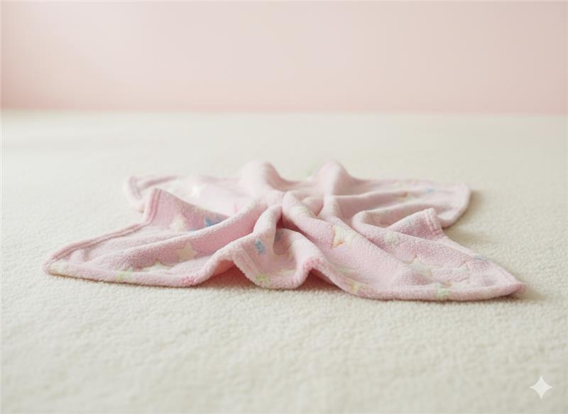 Starlight Snuggles Swaddle Blanket for Newborns, Cozy Dreamer Starry Night Plush Baby Blanket, Ultra-Soft Pink/yellow Star Fleece Nursery Blanket, Starlight Snuggles Swaddle Blanket for Newborns, Premium and imported quality