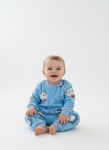 Cute & Playful:  Cozy Bunny Snuggle Set - Sky Blue  Dreamy Bunny Cloud Fleece Pajamas  Little Bunny's Favorite Lounge Set  The "Too Cute" Bunny Sleep Set