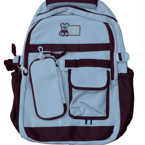 Insulated Two-Tone Diaper Backpack with Multi-Pockets for travel,  Premium and Imported quality