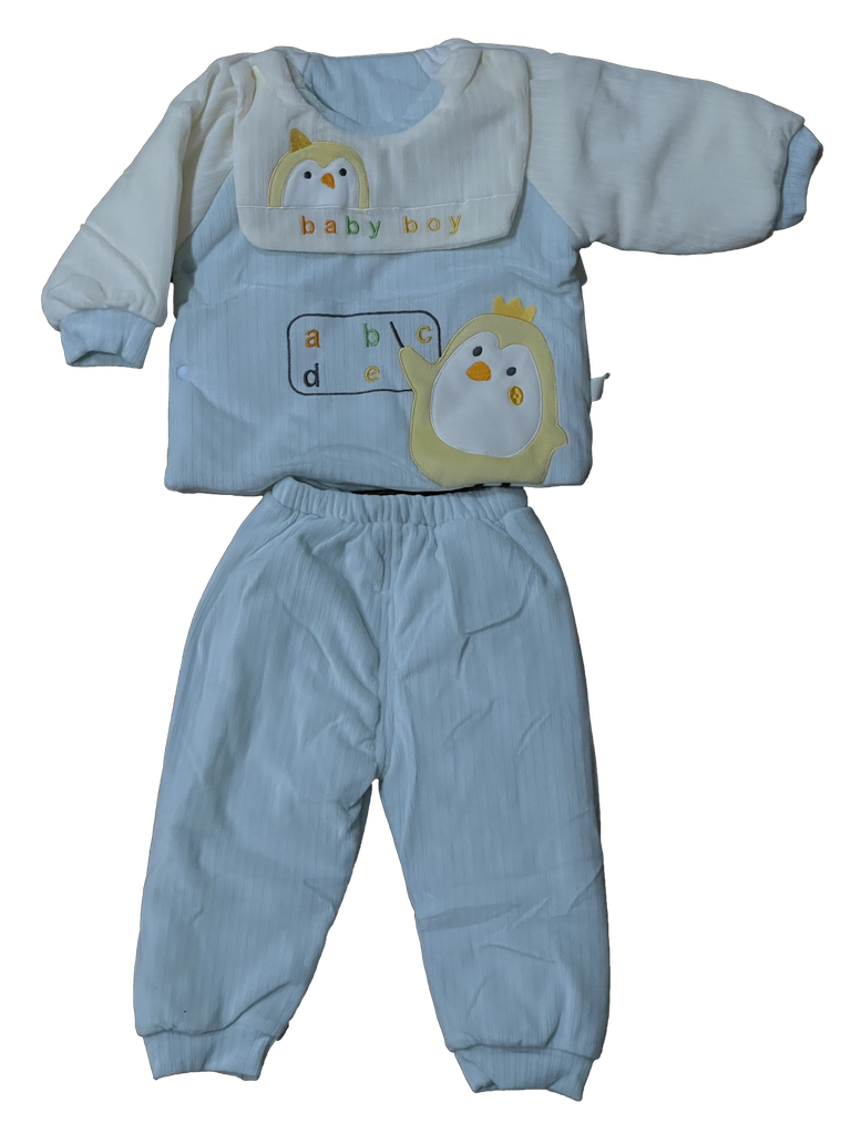 "Baby Boy" Quilted Comfort Set, Quilted Comfort Baby Outfit