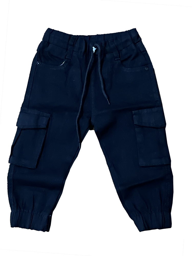 Cozy Black Cargo Pants